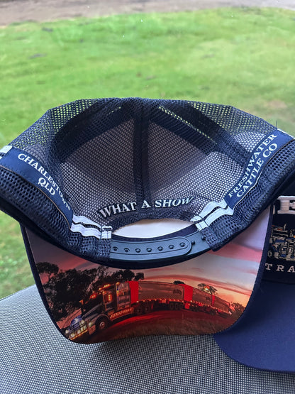 Navy Trucker Cap