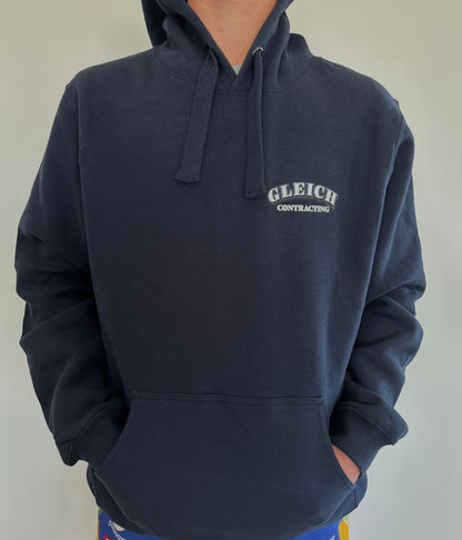 Hoodie - with background BLACK