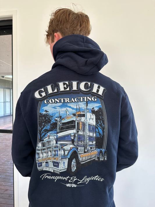 Hoodie - with background BLACK